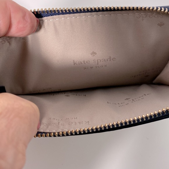 REDUCED Kate Spade Small Wristlet-Lucy Spade Flower Festival L-Zip NWT - Picture 3 of 3